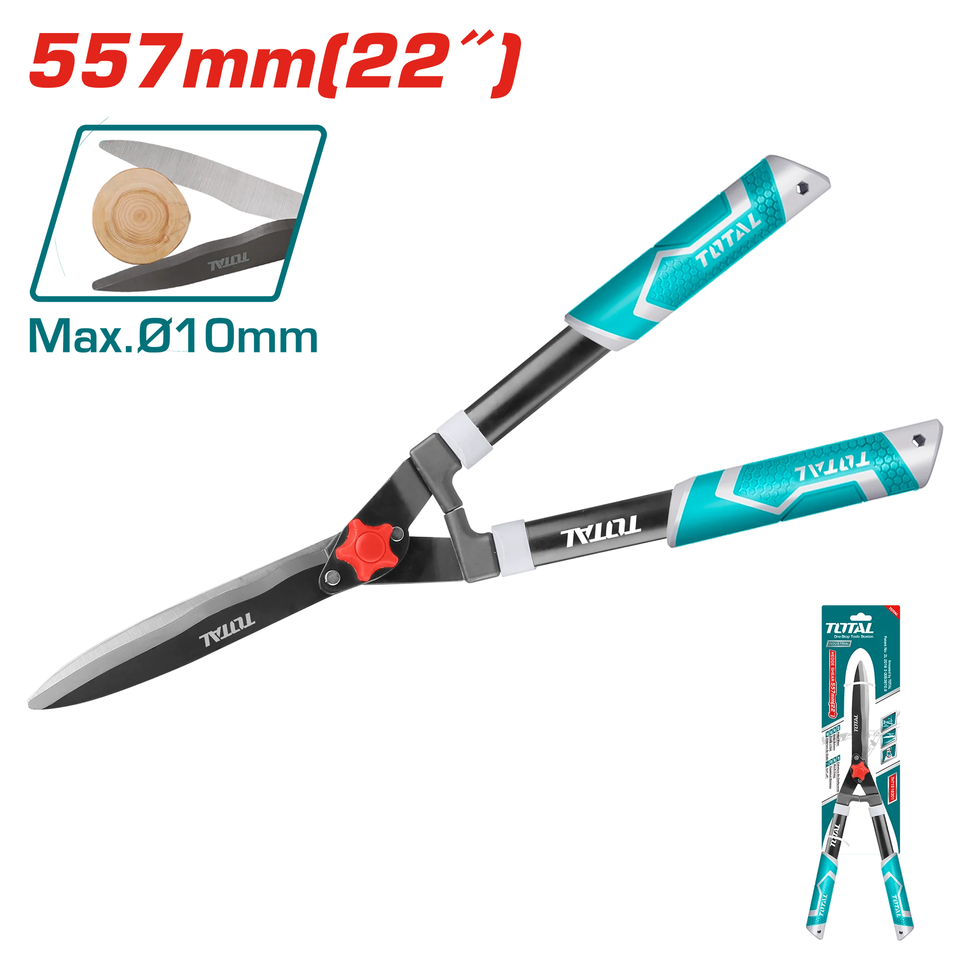 قیچی شمشاد زنی توتال مدل THT1516301