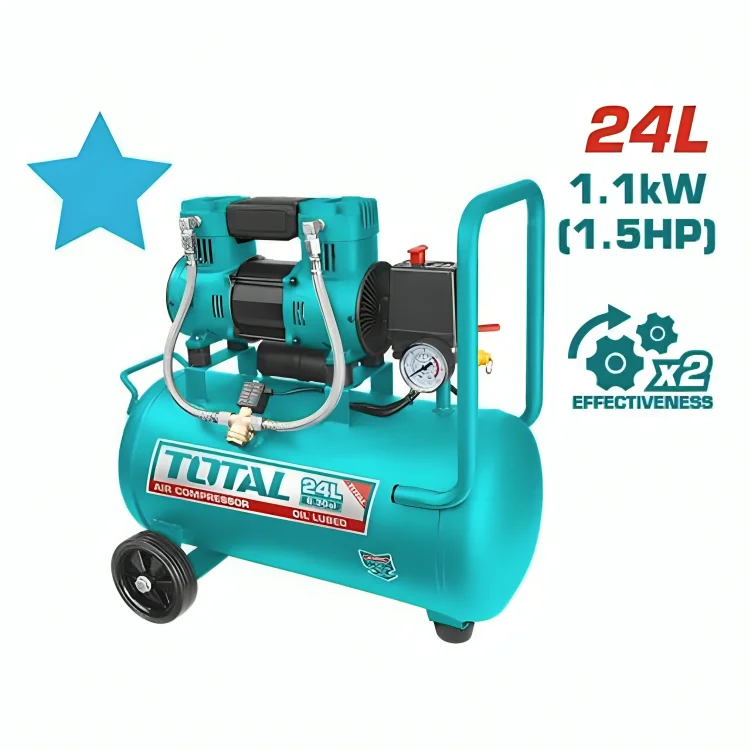 کمپرسور باد 24 لیتری توتال مدل TCS1110242