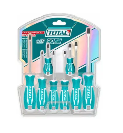 ست پیچ گوشتی 8 پارچه توتال THT250608