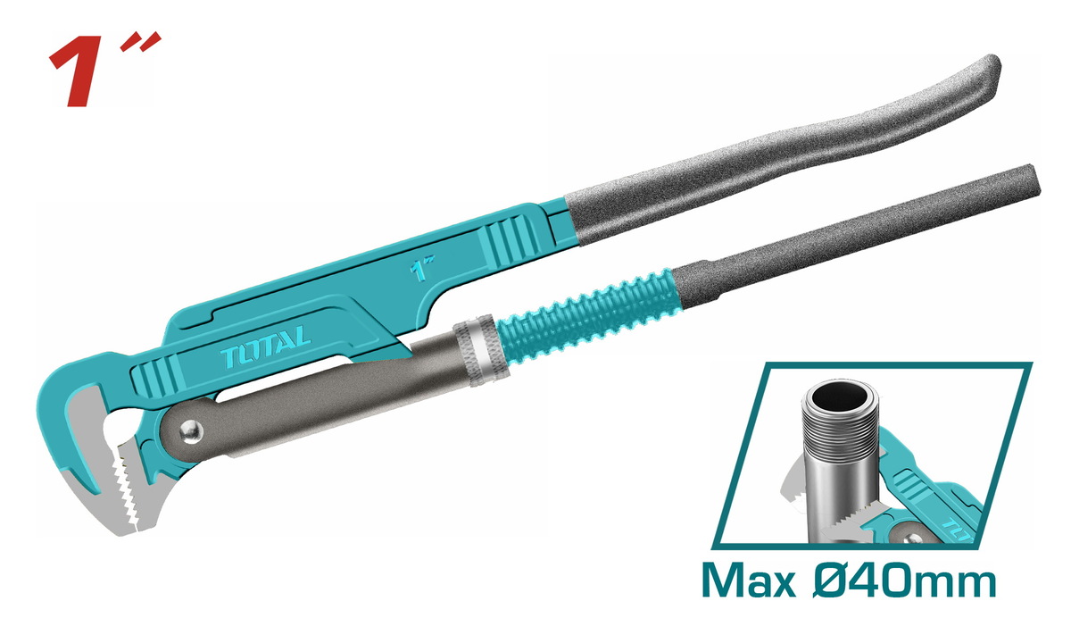 آچار لوله‌بازکن سوئدی TOTAL  مدل THT172011 (۱″ )