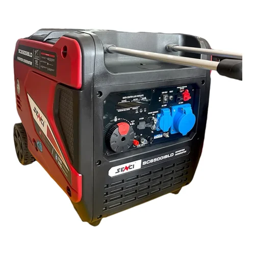 موتور برق سنسی 6.5 کیلووات سایلنت دوگانه سوز (بنزین+LPG) ریموت استارت SC6500iBLD
